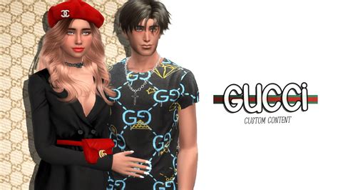 gucci clothing sims 4|sims 4 gucci cc download.